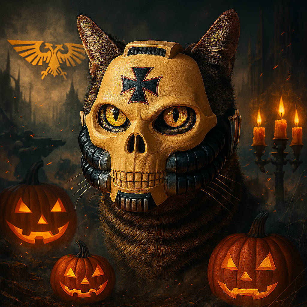 Grimaldus  Sci-Fi Cat Helmet Cosplay